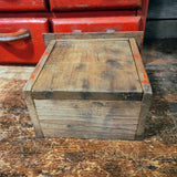 Vintage primitive cabinet with 6 drawers