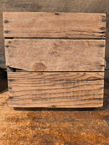 Old Primitive Wooden Berry Basket