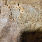 Antique Wooden Bowl Scale