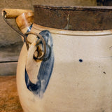 Antique W. Booker, Eastern PA, SALT GLAZE