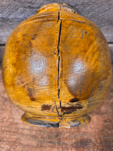 Antique Wooden Vessel