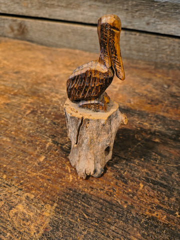 Primitive Wooden Bird Lot