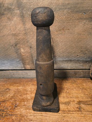 Primitive Make-Do Candle Holder