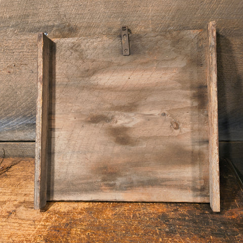 Primitive Make-Do Wooden Table Riser