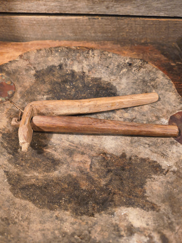 Antique Wooden Nut Crackers