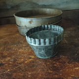 Vintage Metal Pie Dish