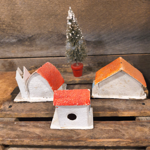 Vintage Putz Christmas Set, Japan
