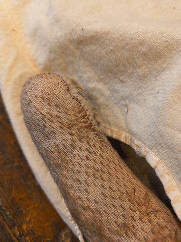 Antique Straw Filled Teddy Bear