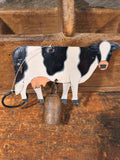 Vintage Metal Cow