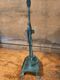 Primitive Metal Candle Holder