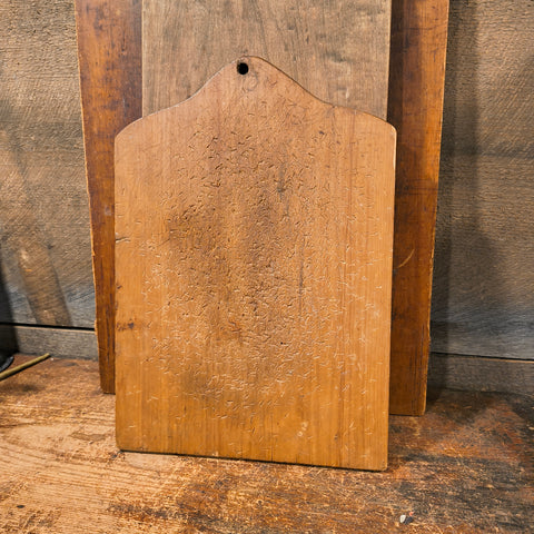Antique Primitive Wooden Bread Board.
