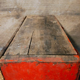 Vintage primitive cabinet with 6 drawers