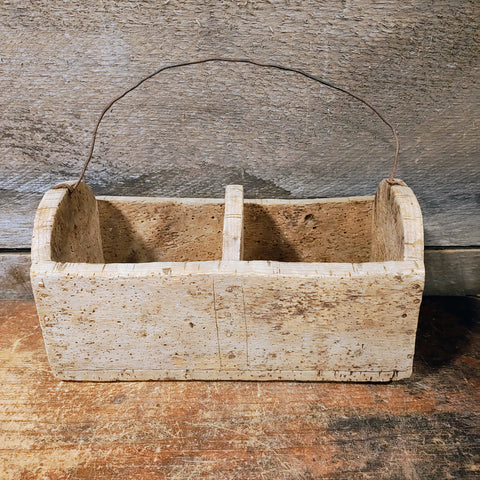 Antique Sailors Art Cork Box