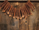 Primitive Pinecone Swag 20"