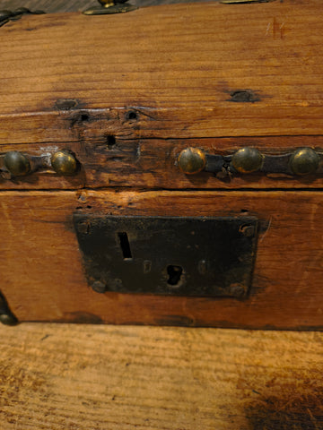 Antique Wooden Trunk