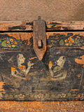 Antique Wooden Primitive liquor chest