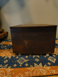 Antique 3 Drawer Wooden Chest