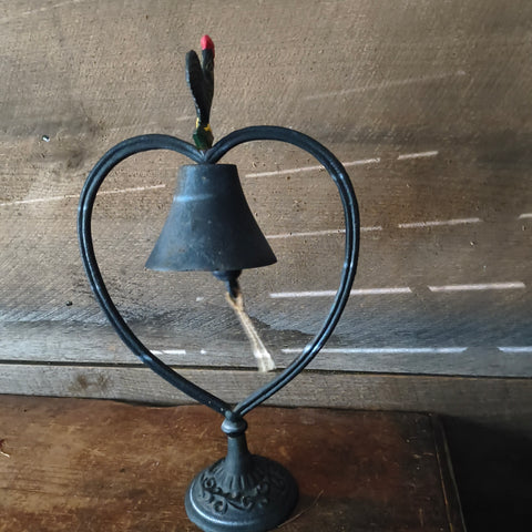 Vintage Cast Iron Rooster bell.
