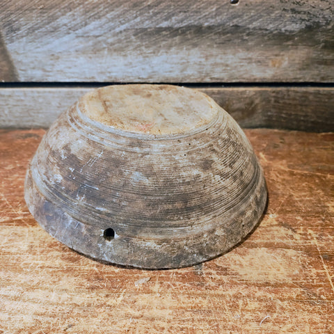Antique Wooden Bowl