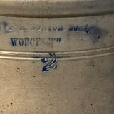 Antique Salt-Glazed Stoneware F.B. Norton & Co. in Worcester, Massachusetts