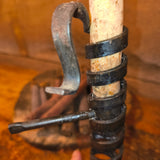 Primitive Courting Candle, 9"