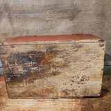 Antique Wooden Keepsakes Box