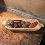 Antique Primitive Wooden Dough Bowl