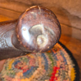 Antique Primitive Wooden Gran Scoop 11"