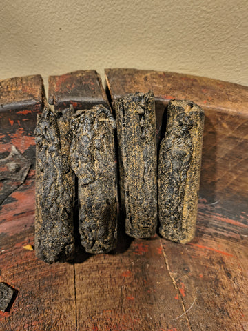 Primitive 3" Black Faux Candles