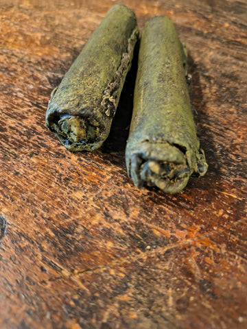 Primitive faux Tallow Candles 4"