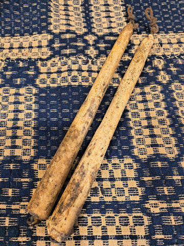 Primitive Faux Tallow Candles 11"