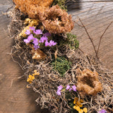 Primitive Dried Flower Wreath