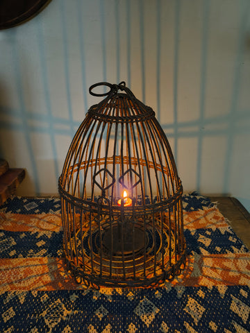 Antique Wired Bird Cage