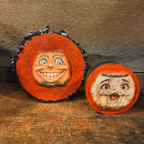 Primitive Wooden Jack-o-Lantern Fall Decor
