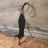 Antique 1700's Hand Wrought Iron Ice Skates.