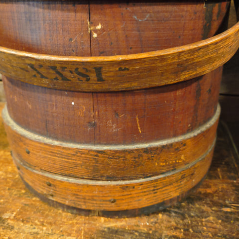 Antique Wooden Firkin