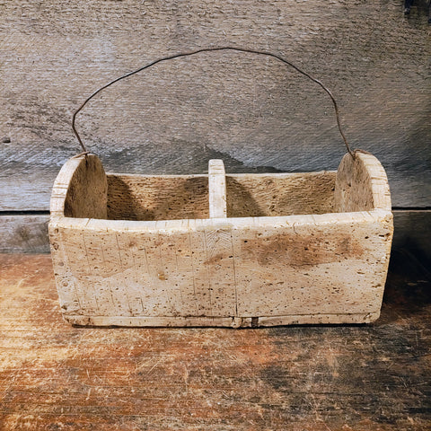 Antique Sailors Art Cork Box