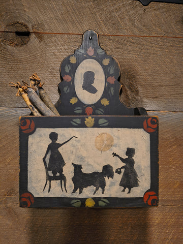 Primitive Wooden Wall Box