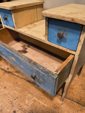 Antique Salesmen Dresser w/ Original Paint