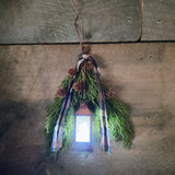 Primitive greens with lantern