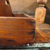 Antique Primitive Wooden Carrier
