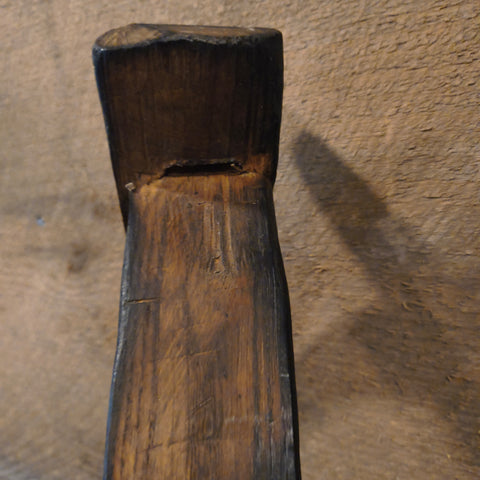 Antique Primitive Wooden Goat Bell