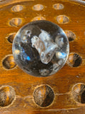 Antique Sulfide German Sheep Marble