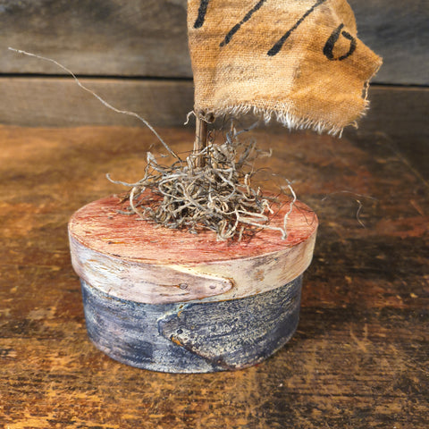 Primitive Handmade Flag