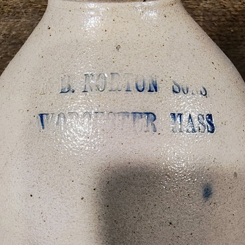 Norton Salt glaze Jug from Worcester Ma