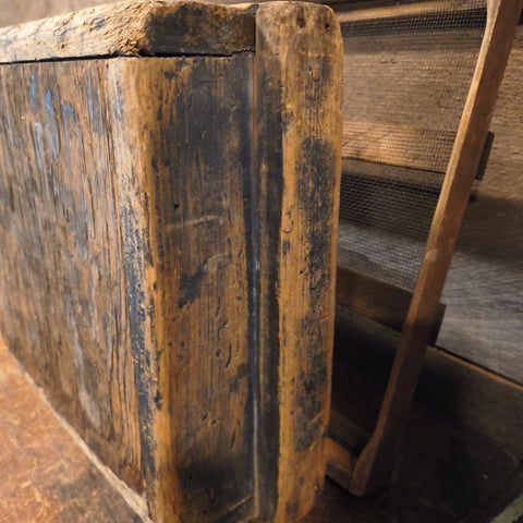 Antique Primitive Wooden Fruit Box