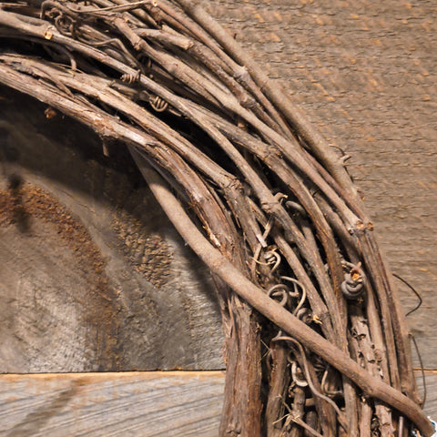 Primitive Dried Flower Wreath