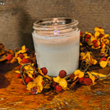 Primitive Bittersweet Candle Rings, 4 in