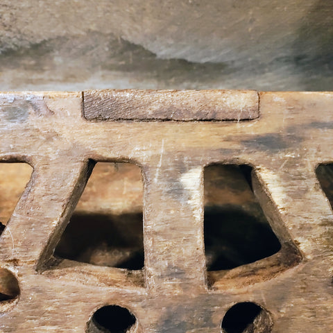 Antique Wooden Spoon Holder