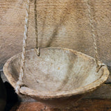 Antique Wooden Bowl Scale